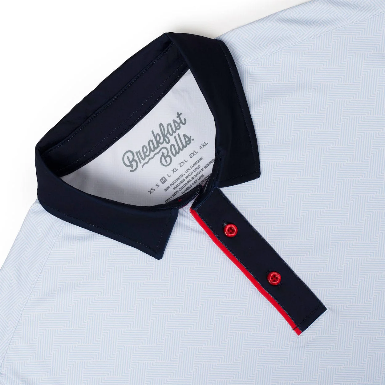 Breakfast Balls® "Broad Stripes"  – All-Day Polo - Image 4