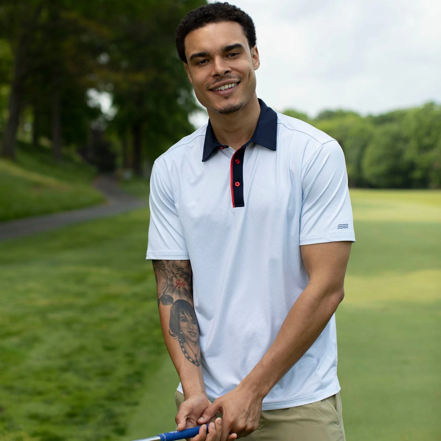 Breakfast Balls® "Broad Stripes"  – All-Day Polo - Image 5