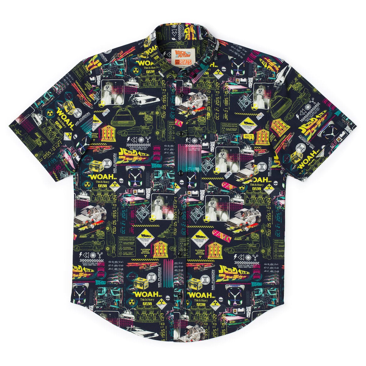 Back to the Future "Flux Overload" – KUNUFLEX Short Sleeve Shirt - Image 5