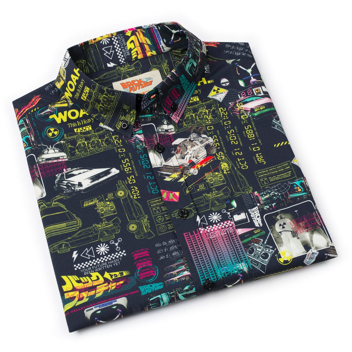 Back to the Future "Flux Overload" – KUNUFLEX Short Sleeve Shirt - Image 8