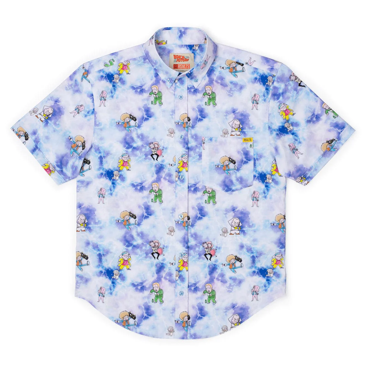 Back to the Future "Gigawatt Warriors" – KUNUFLEX Short Sleeve Shirt - Image 5