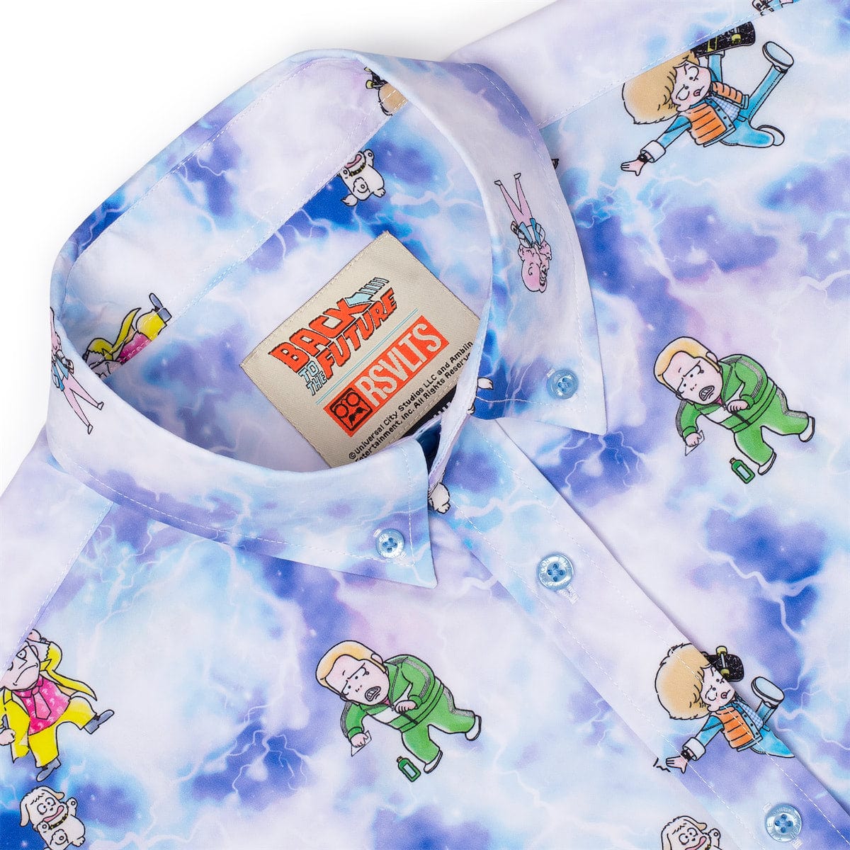 Back to the Future "Gigawatt Warriors" – KUNUFLEX Short Sleeve Shirt - Image 6