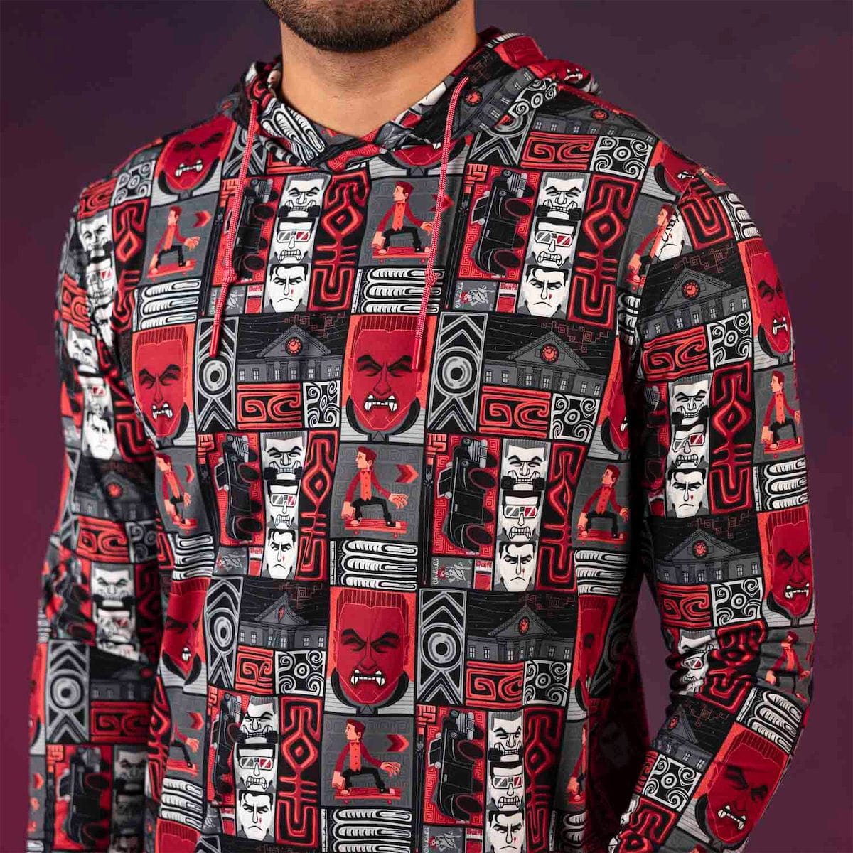 Back to the Future "Hey McFly!" – Performance Hoodie - Image 4