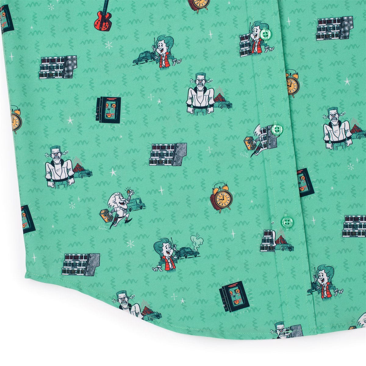 Back to the Future "Hill Valley Hijinks" – KUNUFLEX Short Sleeve Shirt - Image 7