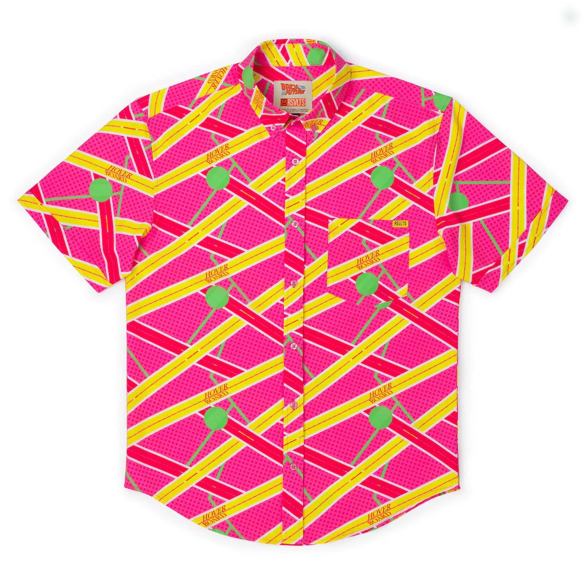 Back to the Future "Hoverboard Havoc" – KUNUFLEX Short Sleeve Shirt - Image 5