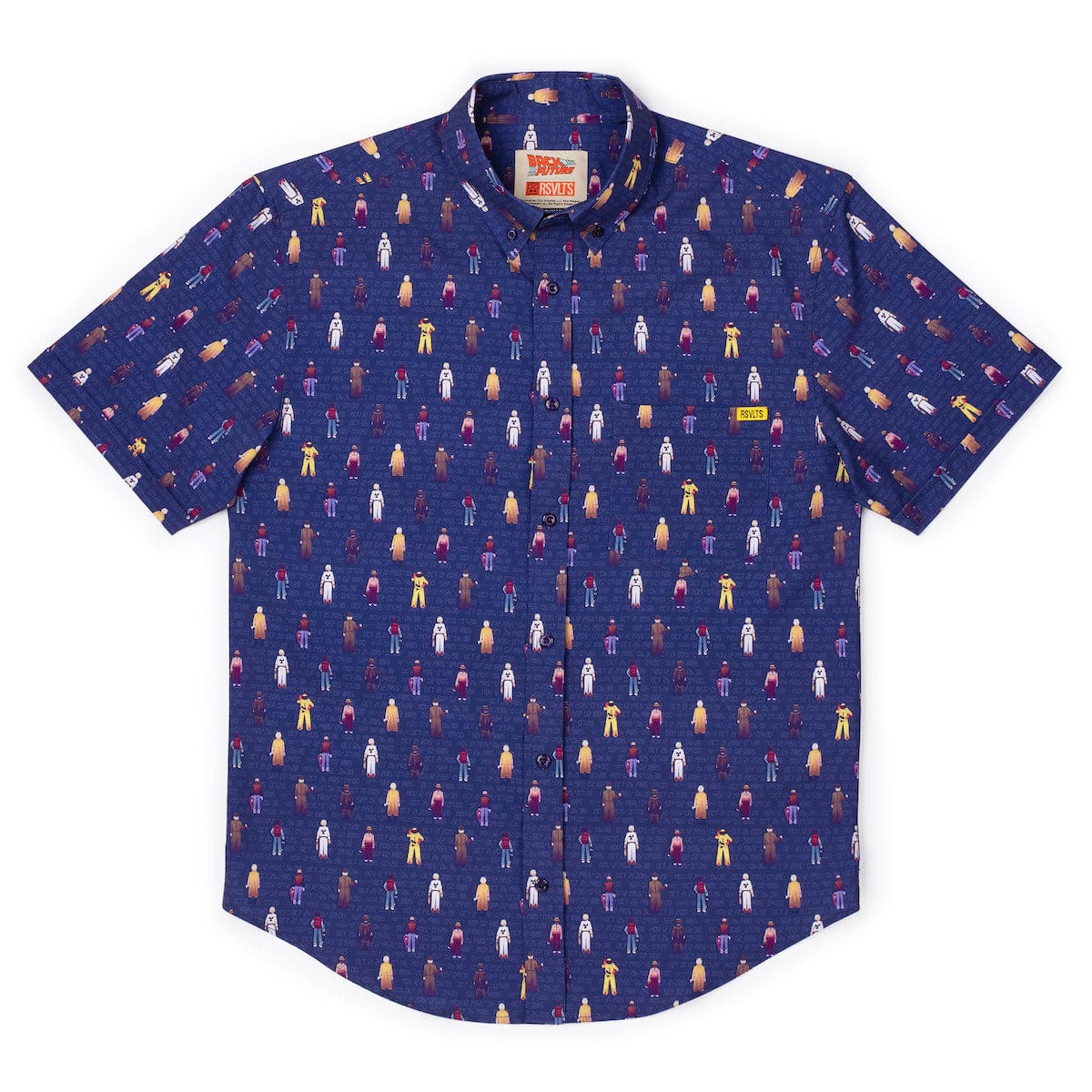 Back to the Future "Past. Present. Future." – KUNUFLEX Short Sleeve Shirt - Image 5