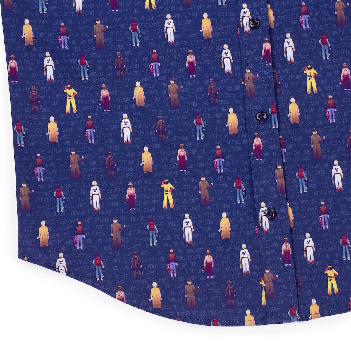 Back to the Future "Past. Present. Future." – KUNUFLEX Short Sleeve Shirt - Image 7