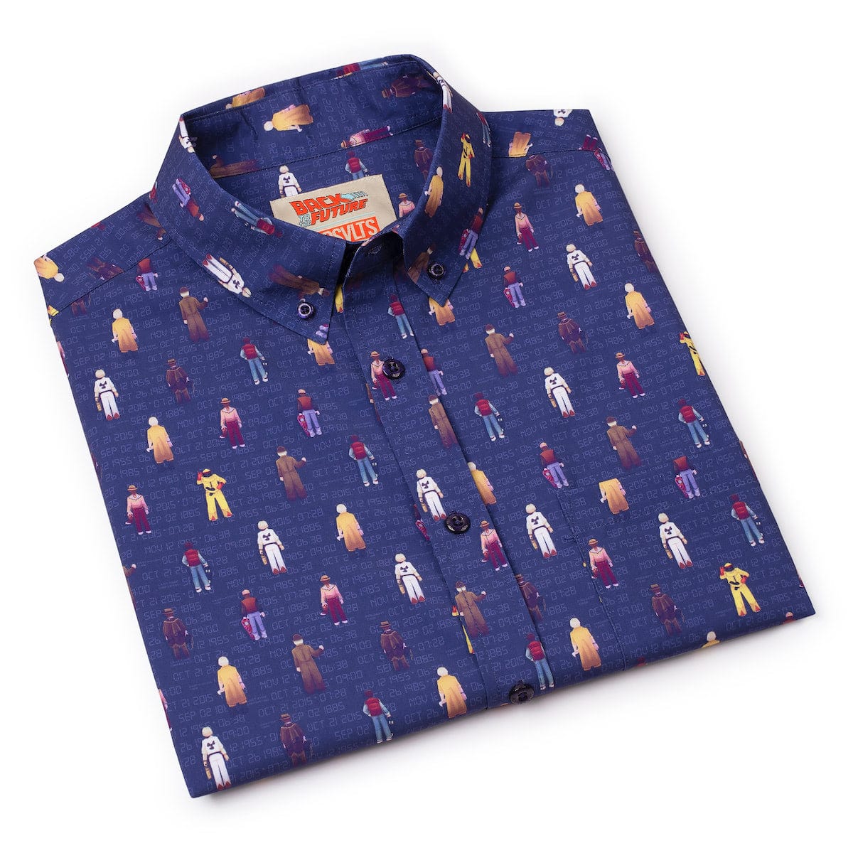 Back to the Future "Past. Present. Future." – KUNUFLEX Short Sleeve Shirt - Image 8