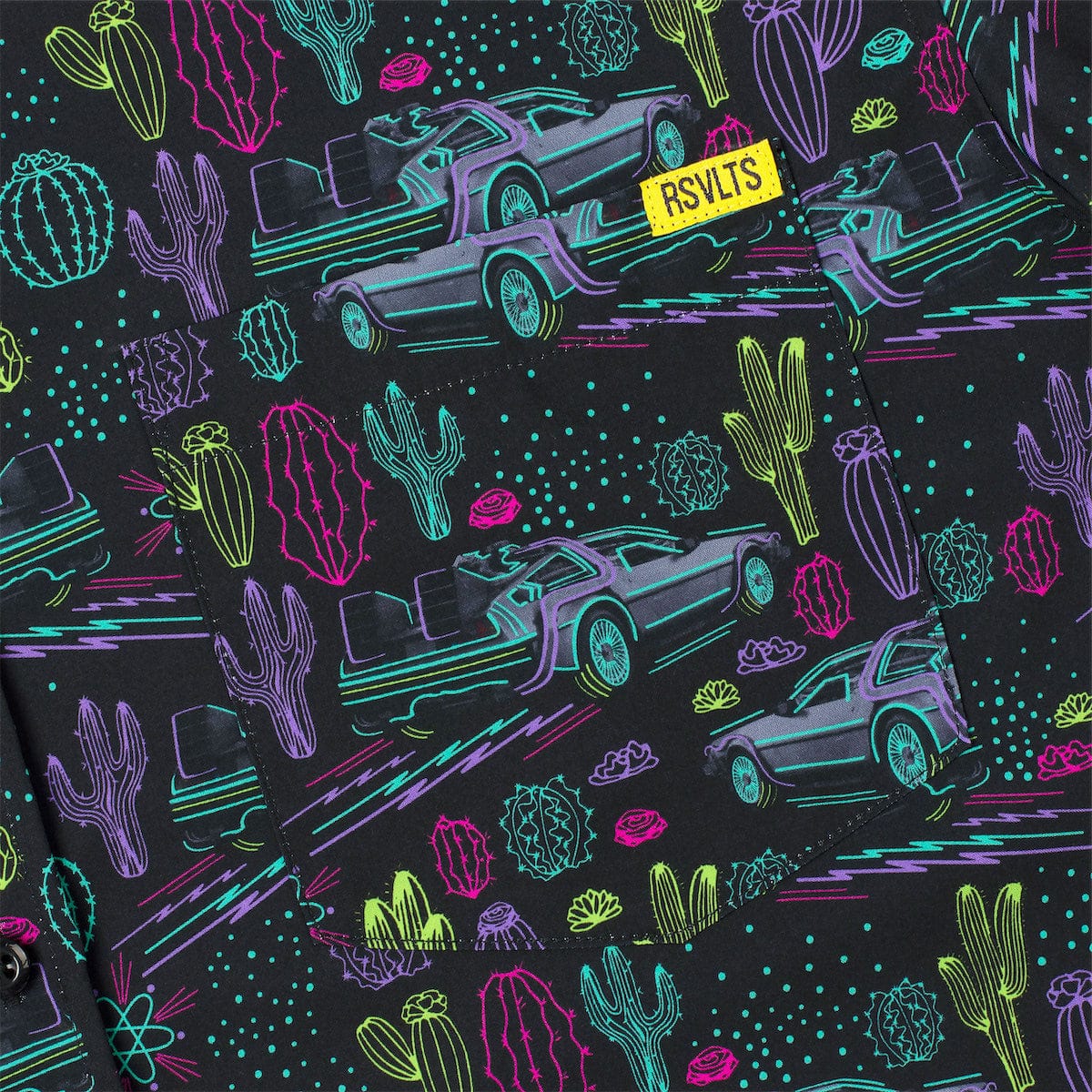 Back to the Future "Quantum Cowboys" – KUNUFLEX Short Sleeve Shirt - Image 3