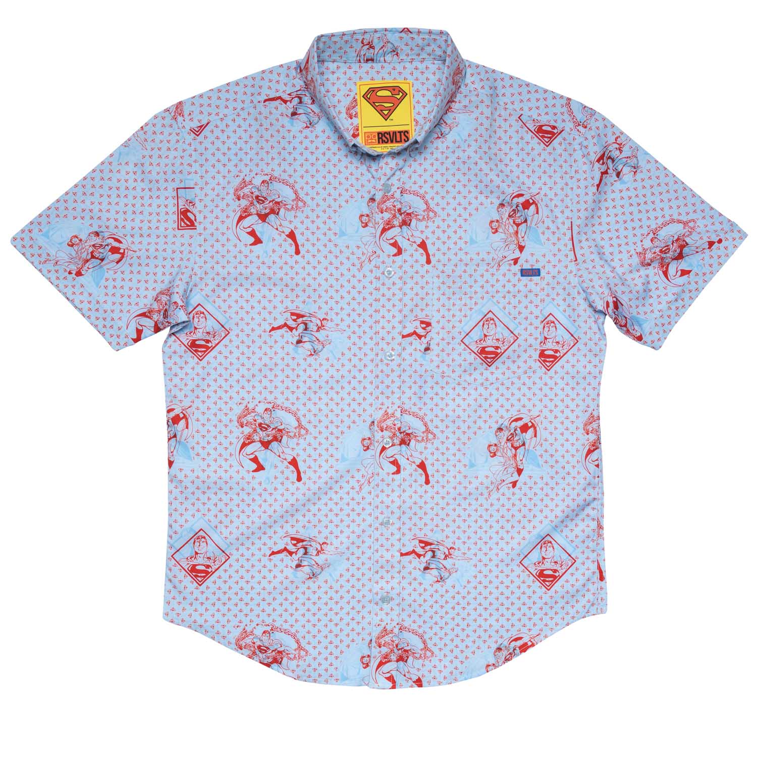 Superman™ "Beyond the Cape" – KUNUFLEX Short Sleeve Shirt - Image 4
