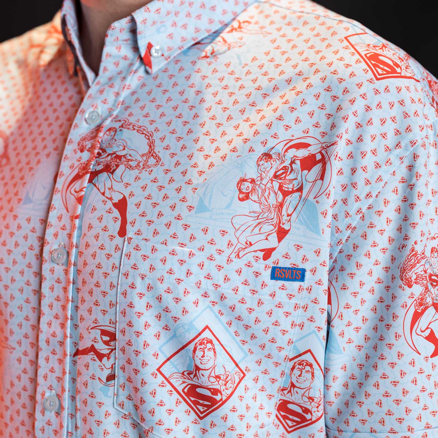 Superman™ "Beyond the Cape" – KUNUFLEX Short Sleeve Shirt - Image 9