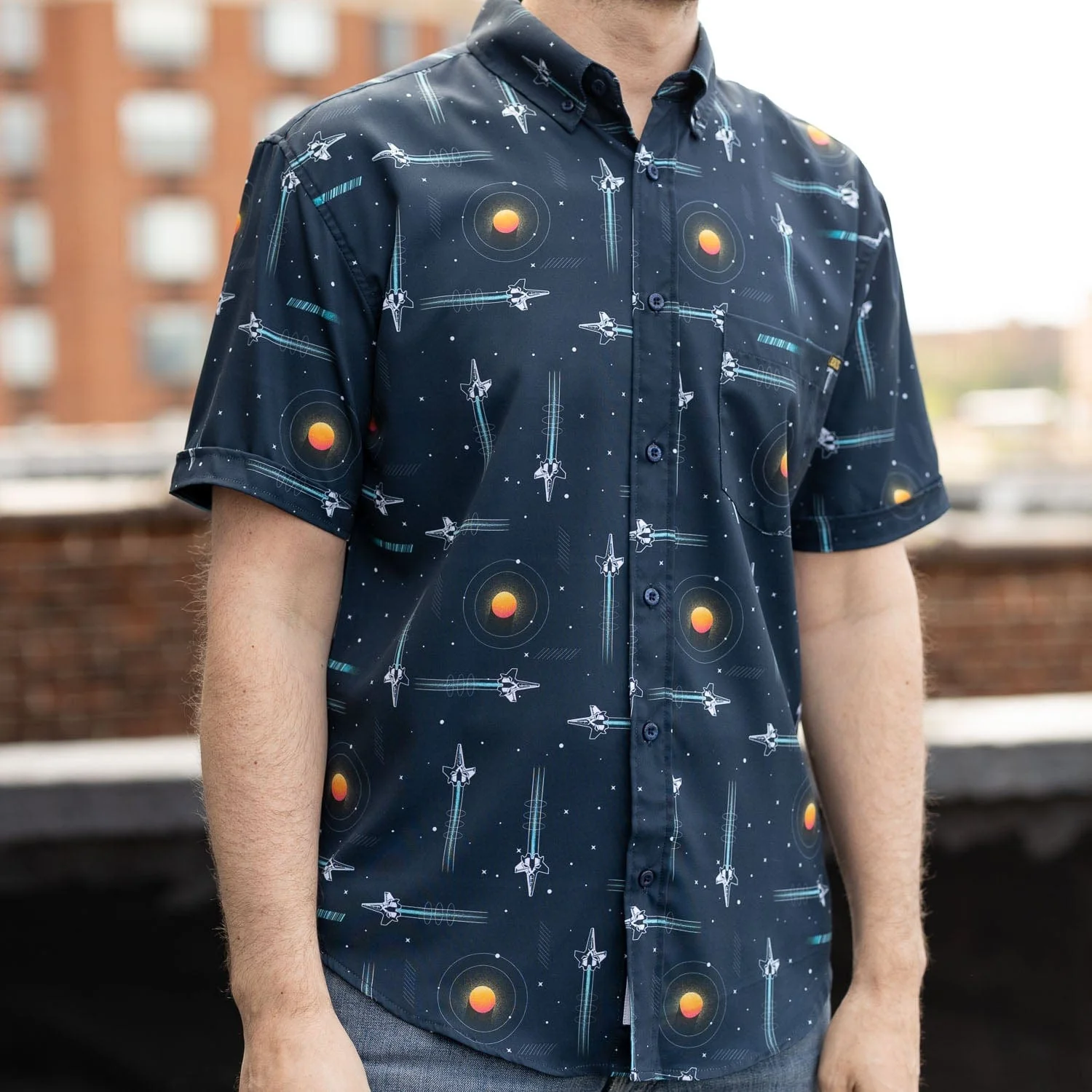 Disney and Pixar's Lightyear "Into Infinity" – KUNUFLEX Short Sleeve Shirt - Image 3