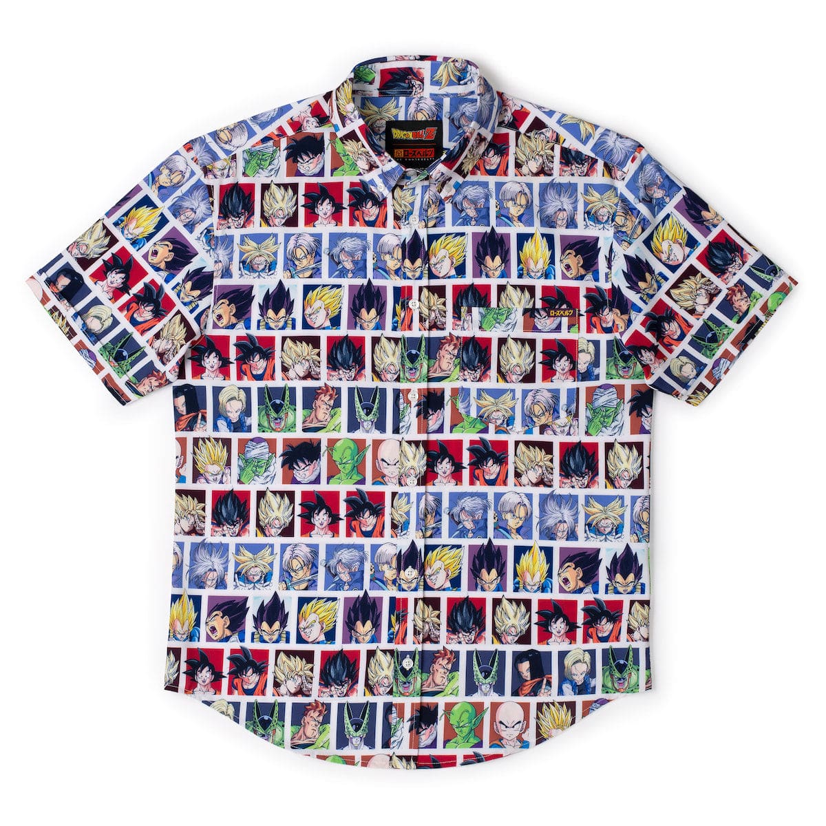 Dragon Ball Z "Heroes and Enemies" – KUNUFLEX Short Sleeve Shirt - Image 5