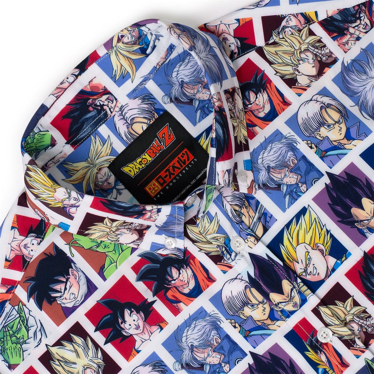 Dragon Ball Z "Heroes and Enemies" – KUNUFLEX Short Sleeve Shirt - Image 6