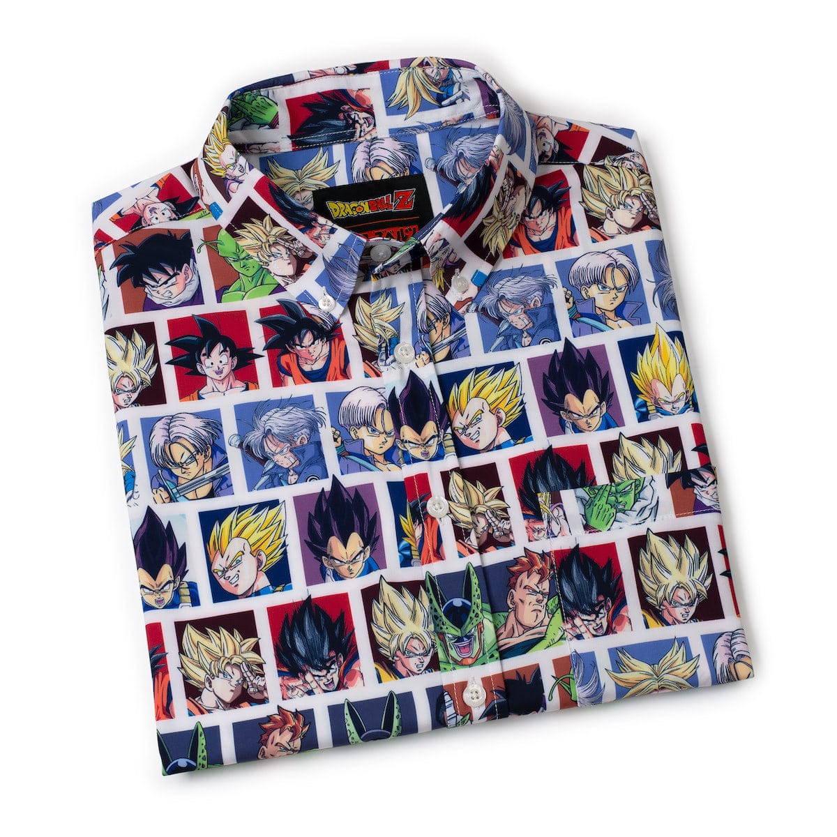 Dragon Ball Z "Heroes and Enemies" – KUNUFLEX Short Sleeve Shirt - Image 8