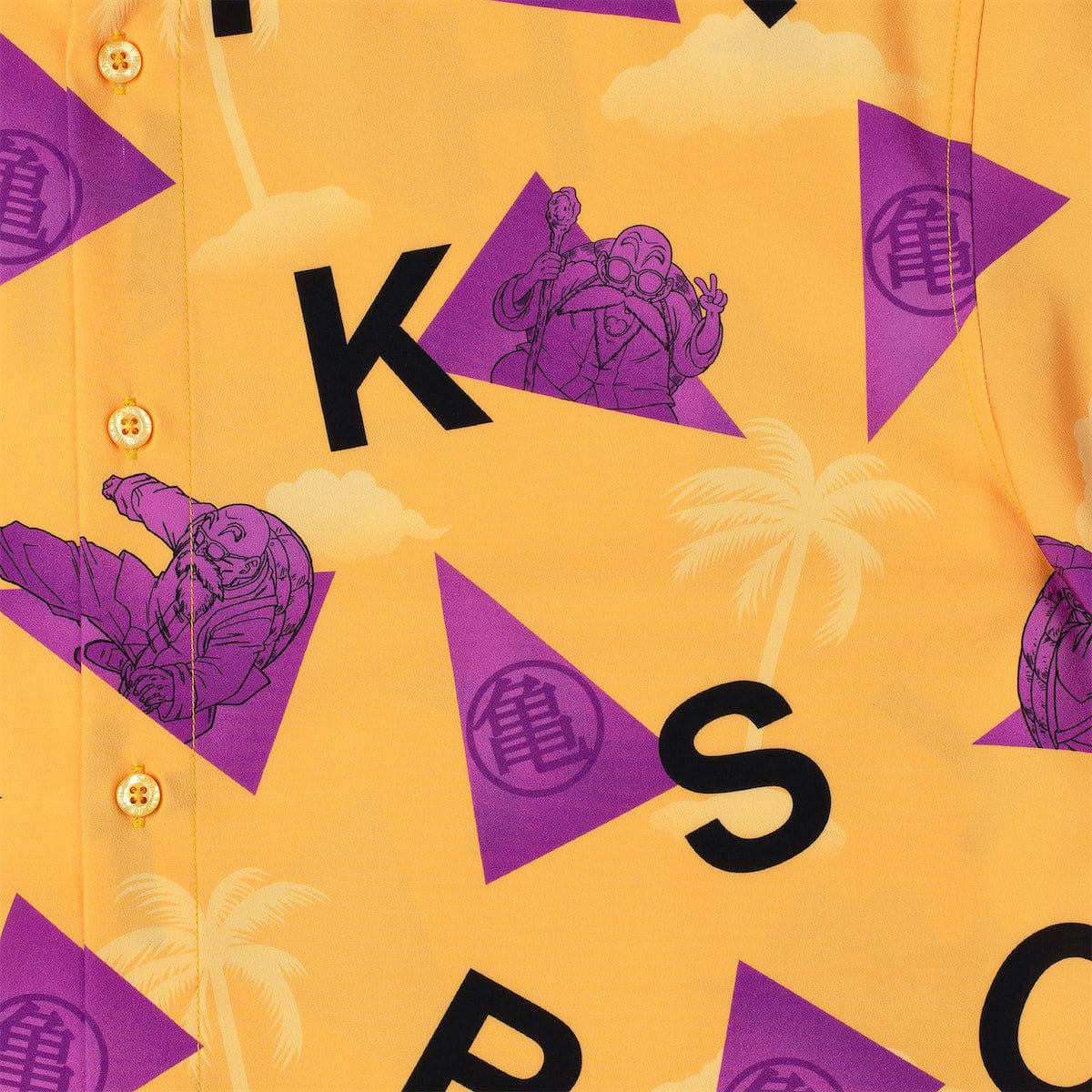Dragon Ball Z "The Turtle Hermit" – KUNUFLEX Short Sleeve Shirt - Image 3
