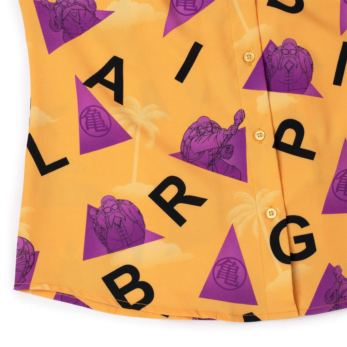 Dragon Ball Z "The Turtle Hermit" – Women's KUNUFLEX Short Sleeve Shirt  - Image 4