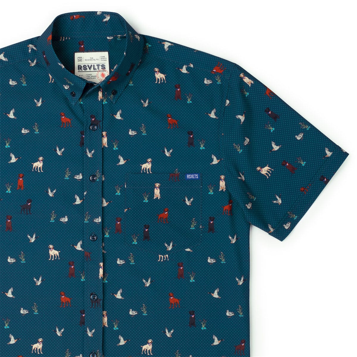 Duck, Duck, Dog! – KUNUFLEX Short Sleeve Shirt - Image 3