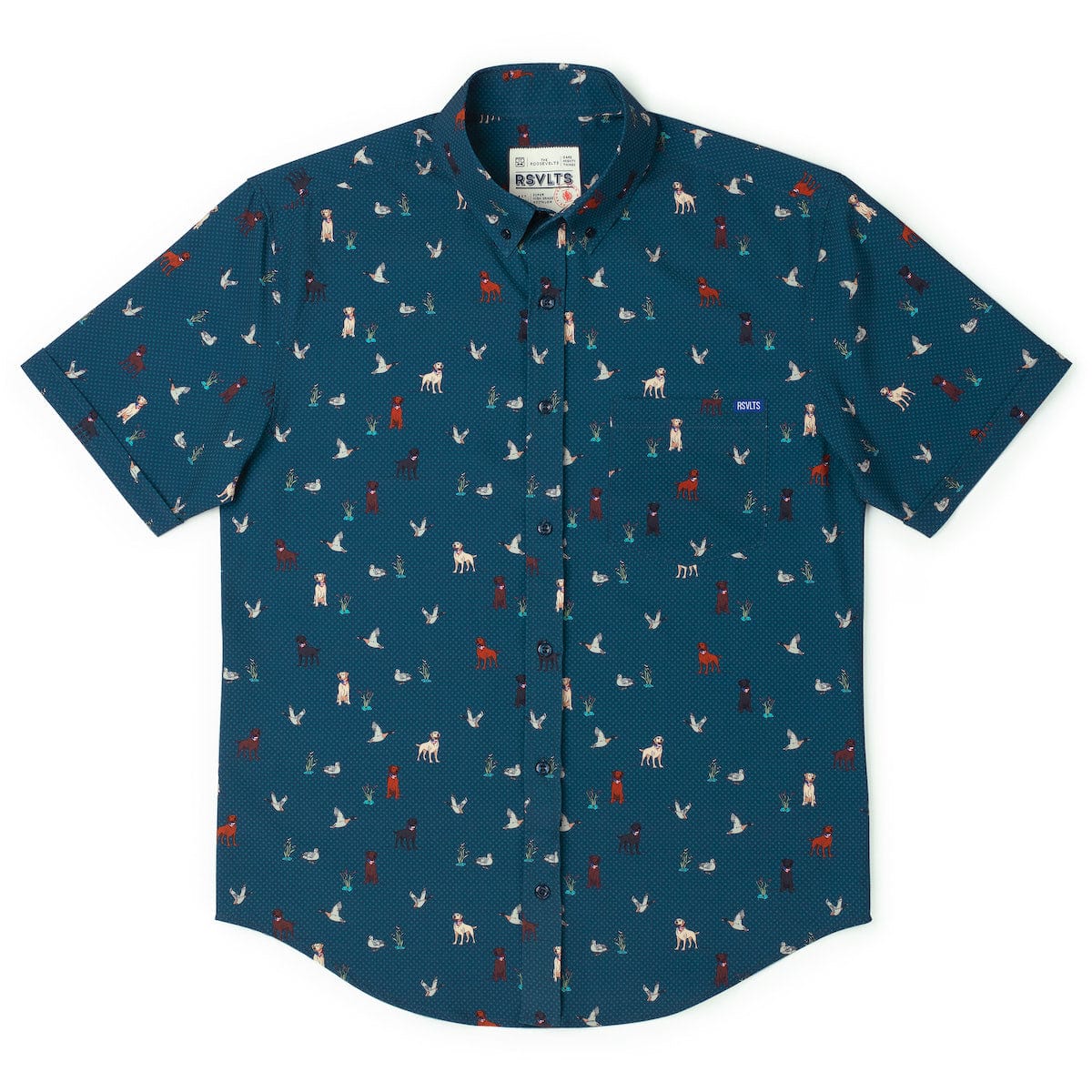 Duck, Duck, Dog! – KUNUFLEX Short Sleeve Shirt - Image 6