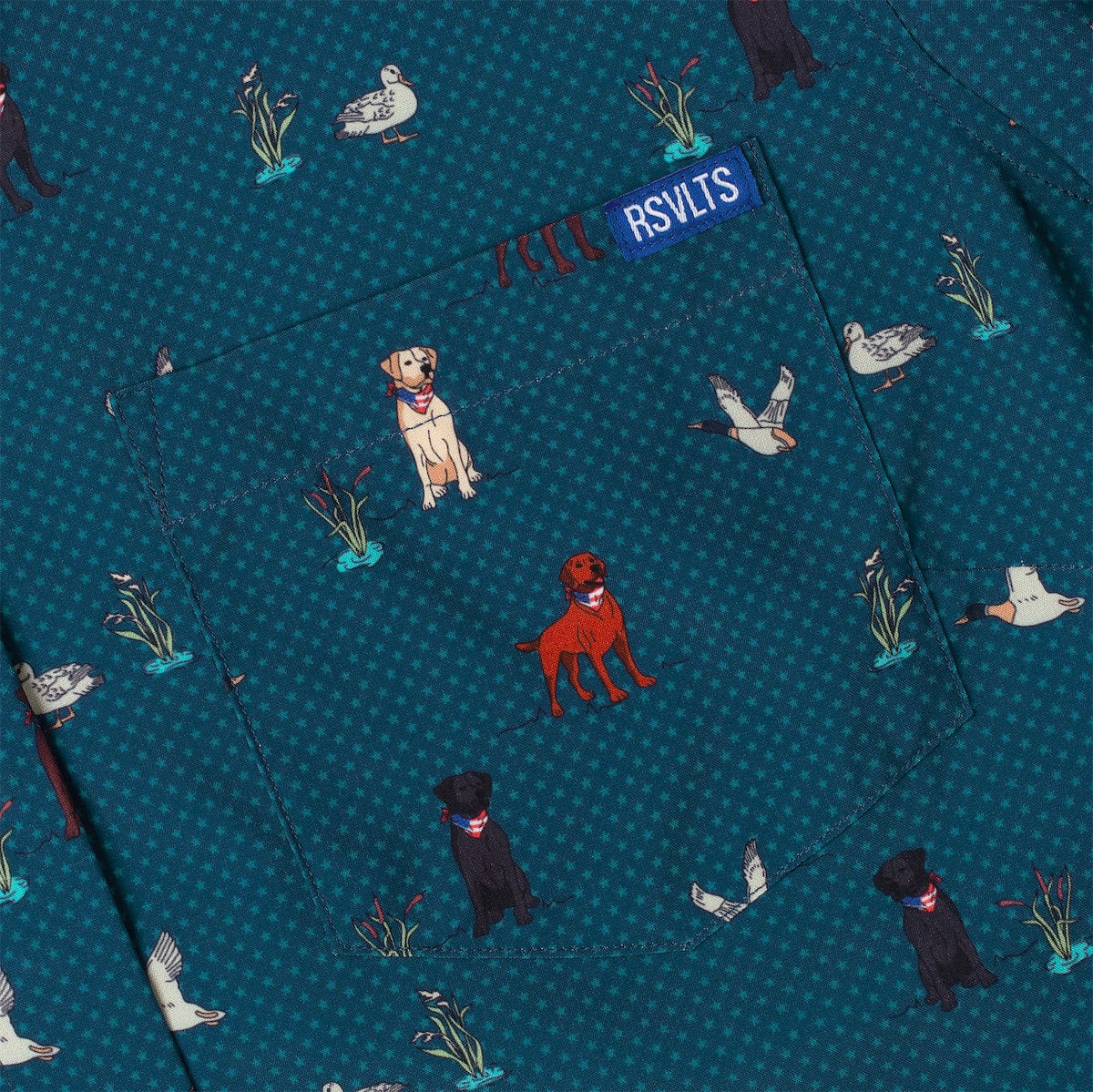 Duck, Duck, Dog! – Women's KUNUFLEX Short Sleeve Shirt - Image 4