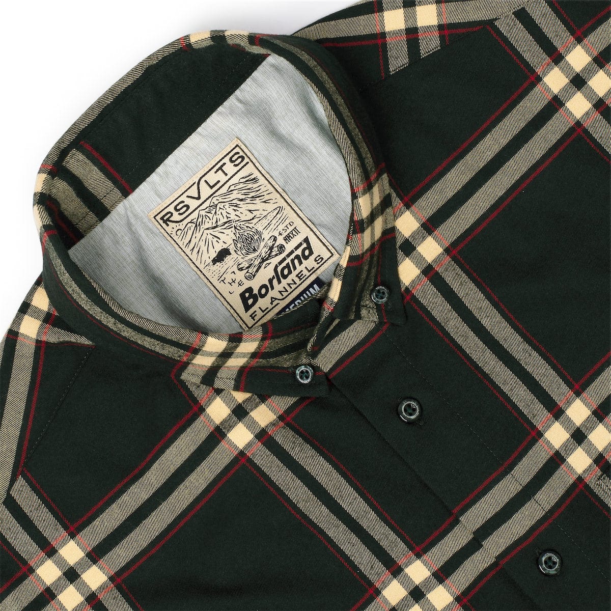 Dwayne "The Plaid" Johnson – BorlandFlex™ Long Sleeve Flannel - Image 4