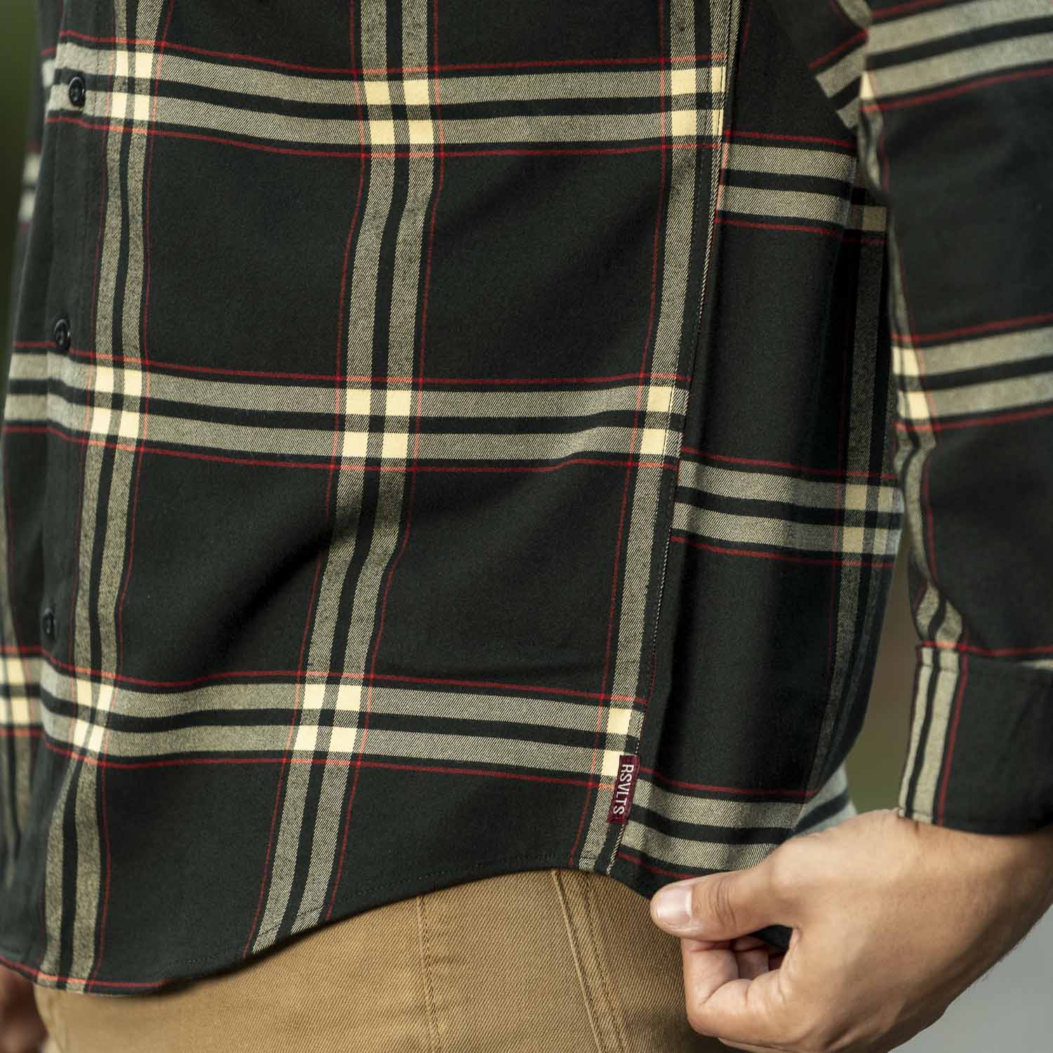 Dwayne "The Plaid" Johnson – BorlandFlex™ Long Sleeve Flannel - Image 5