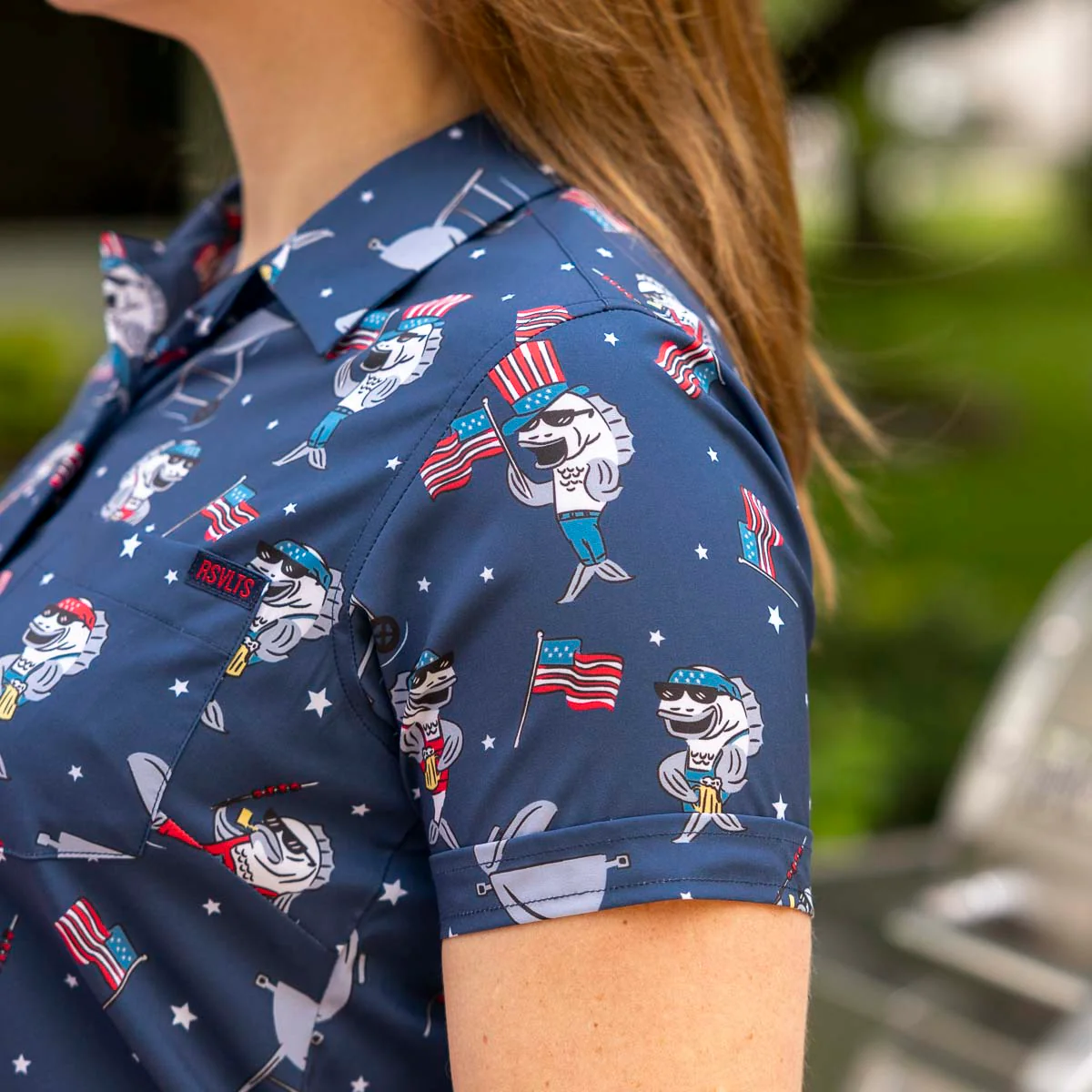 Fins & Freedom – Women's KUNUFLEX Short Sleeve Shirt - Image 5