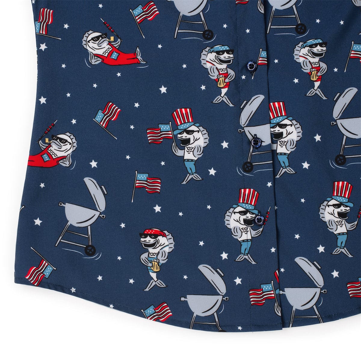 Fins & Freedom – Women's KUNUFLEX Short Sleeve Shirt - Image 7