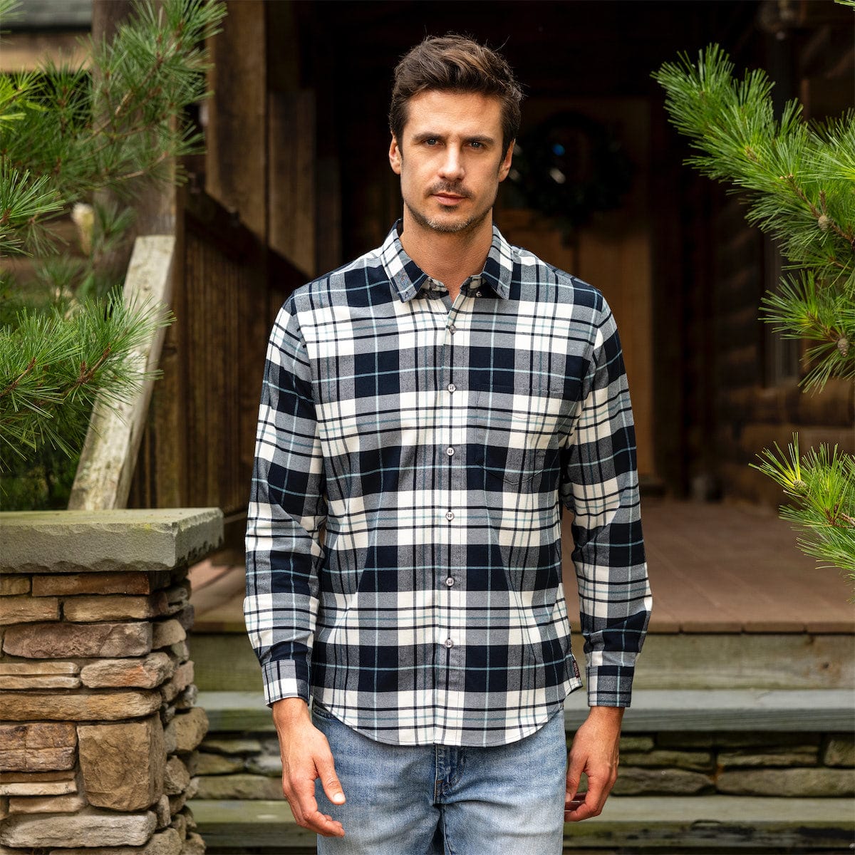 Flanilla Ice – BorlandFlex™ Long Sleeve Flannel - Image 3