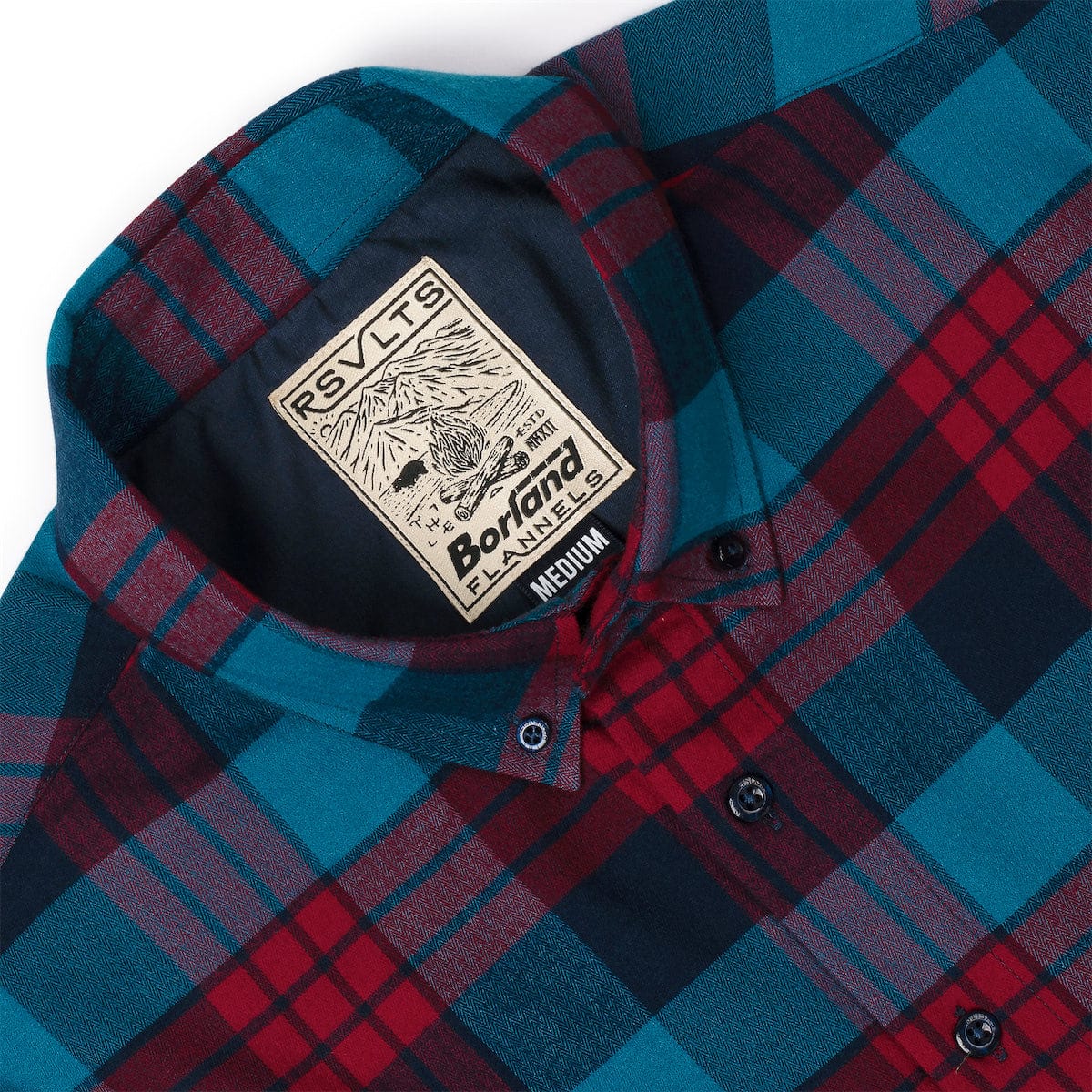 Flanis Joplin – BorlandFlex™ Long Sleeve Flannel - Image 4