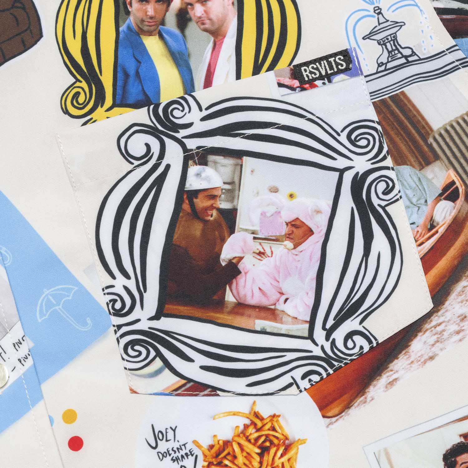 Friends "The One with the Memories" – KUNUFLEX Short Sleeve Shirt - Image 4