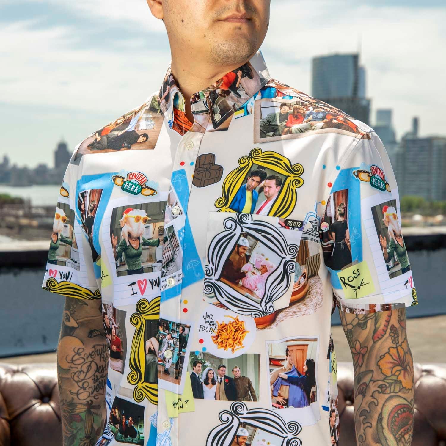 Friends "The One with the Memories" – KUNUFLEX Short Sleeve Shirt - Image 5