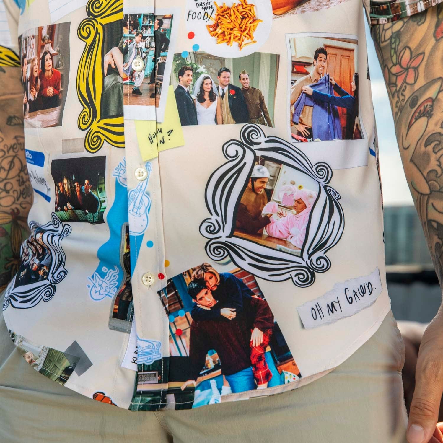 Friends "The One with the Memories" – KUNUFLEX Short Sleeve Shirt - Image 6