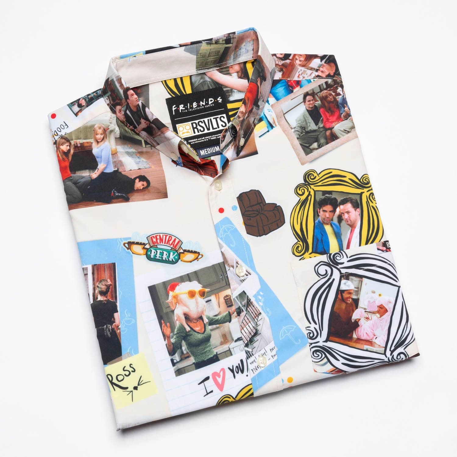 Friends "The One with the Memories" – KUNUFLEX Short Sleeve Shirt - Image 8