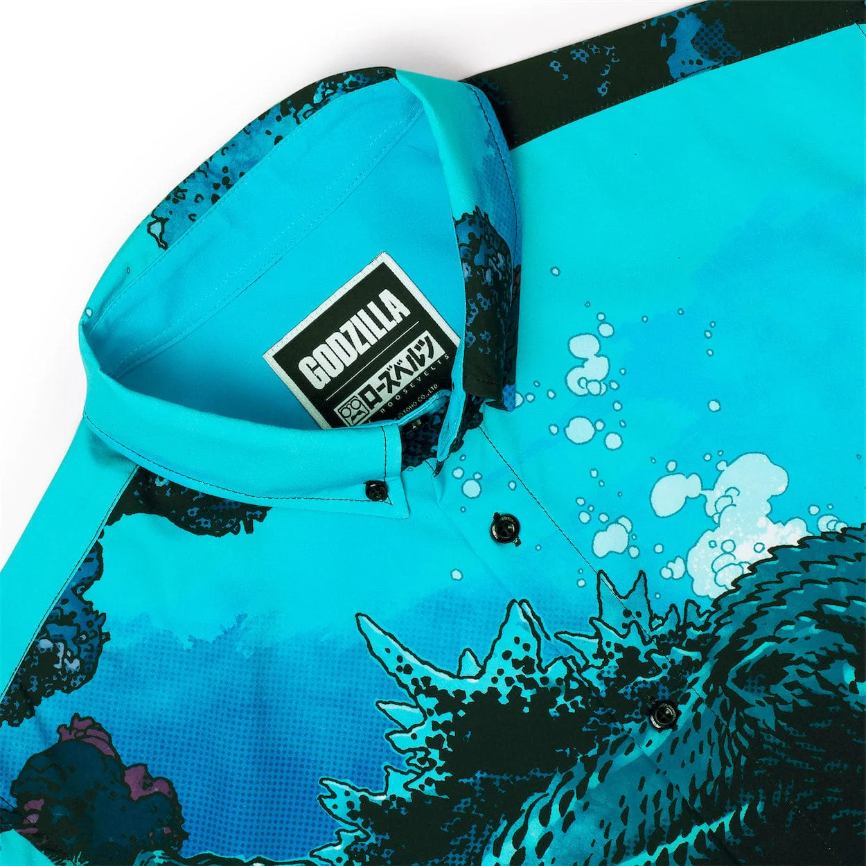 Godzilla “From the Depths” – KUNUFLEX Short Sleeve Shirt - Image 4