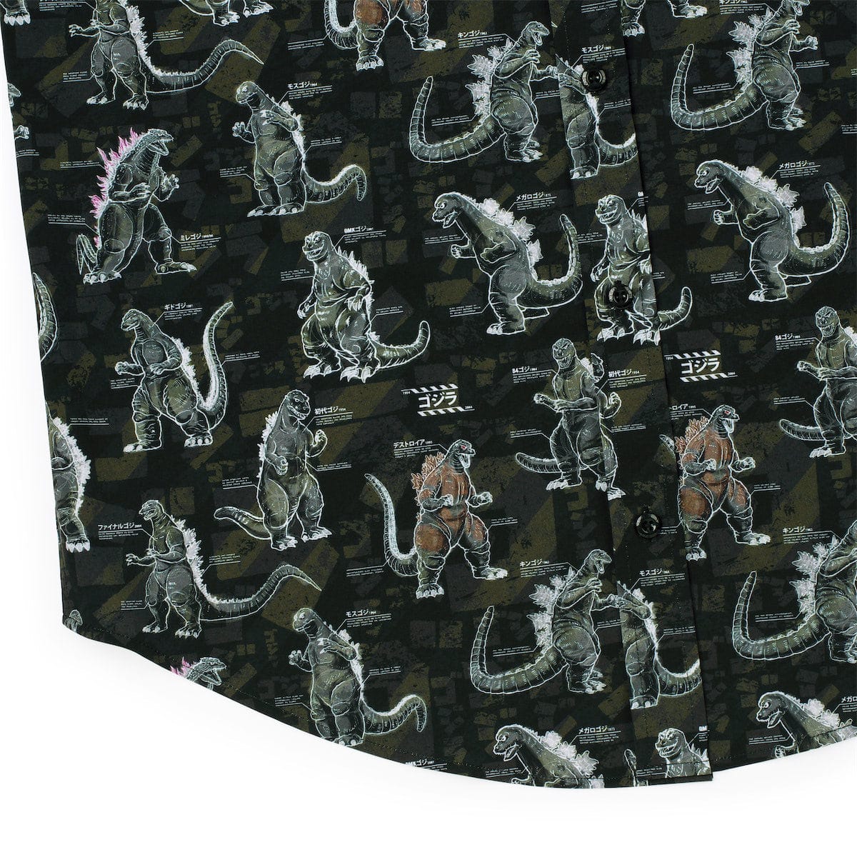 Godzilla "Gojivolution" – KUNUFLEX Short Sleeve Shirt - Image 7
