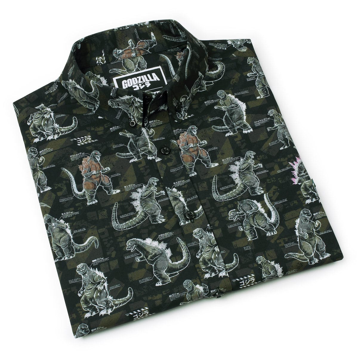 Godzilla "Gojivolution" – KUNUFLEX Short Sleeve Shirt - Image 8