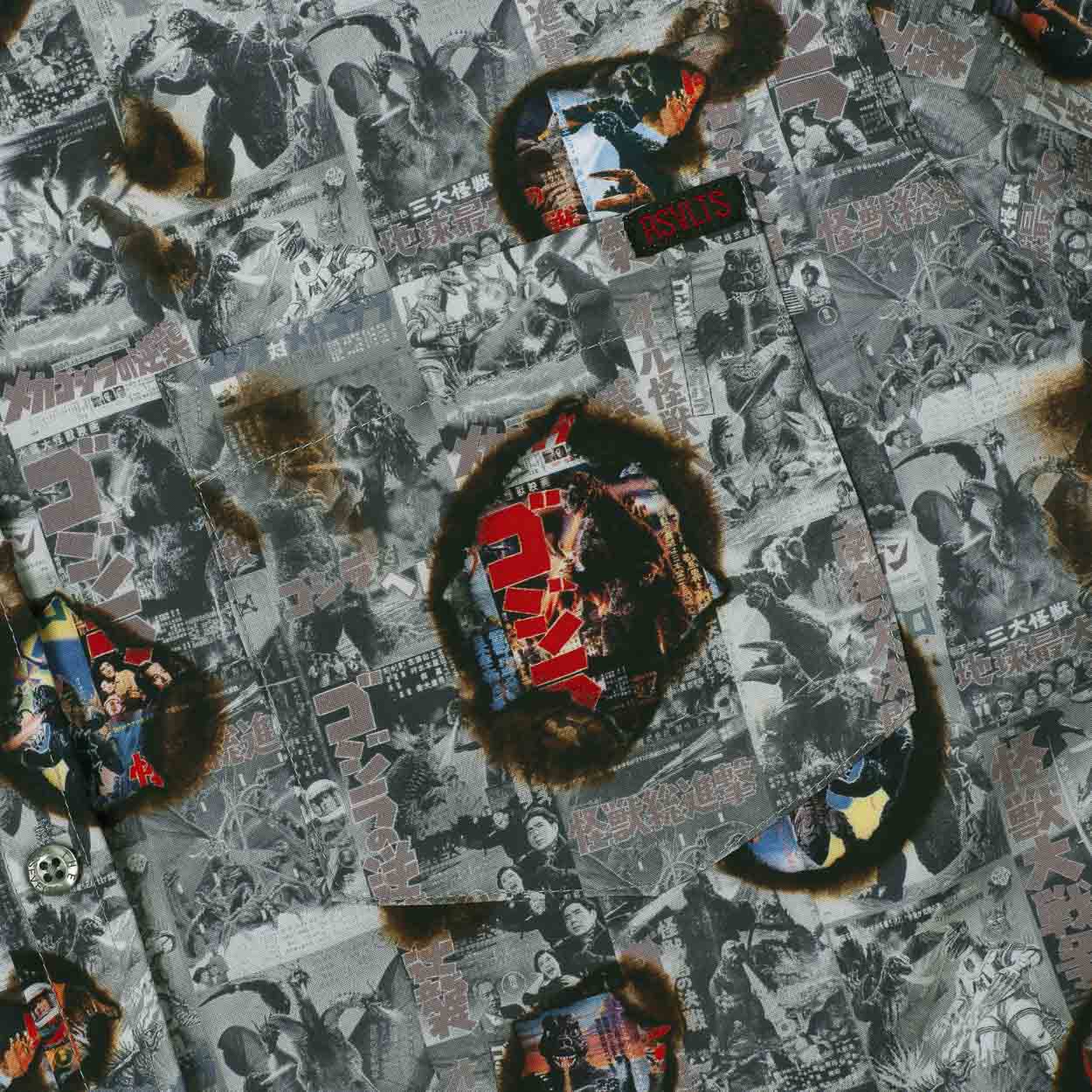 Godzilla “Silver Screen Scorcher” – KUNUFLEX Short Sleeve Shirt - Image 7