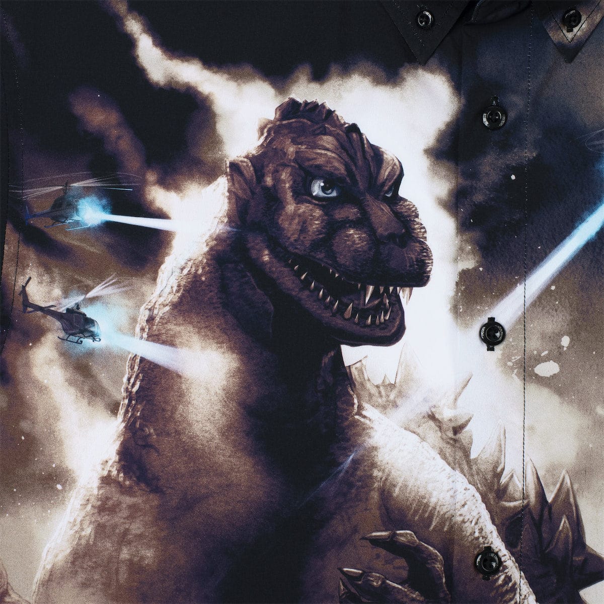 Godzilla "The King Arrives" – KUNUFLEX Short Sleeve Shirt - Image 5