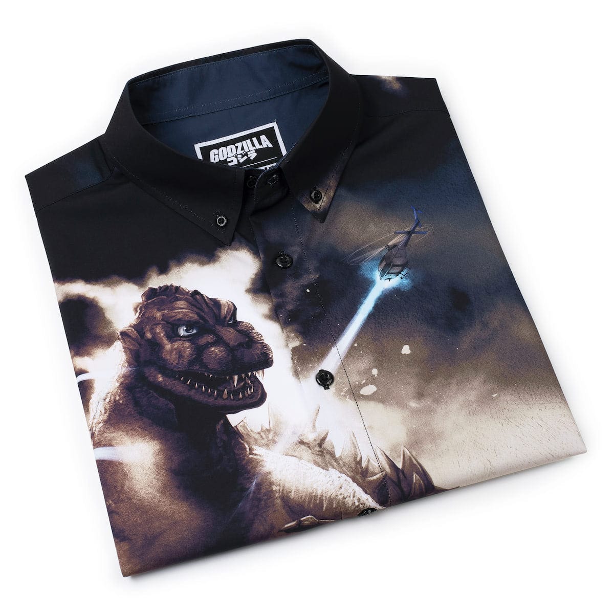 Godzilla "The King Arrives" – KUNUFLEX Short Sleeve Shirt - Image 7