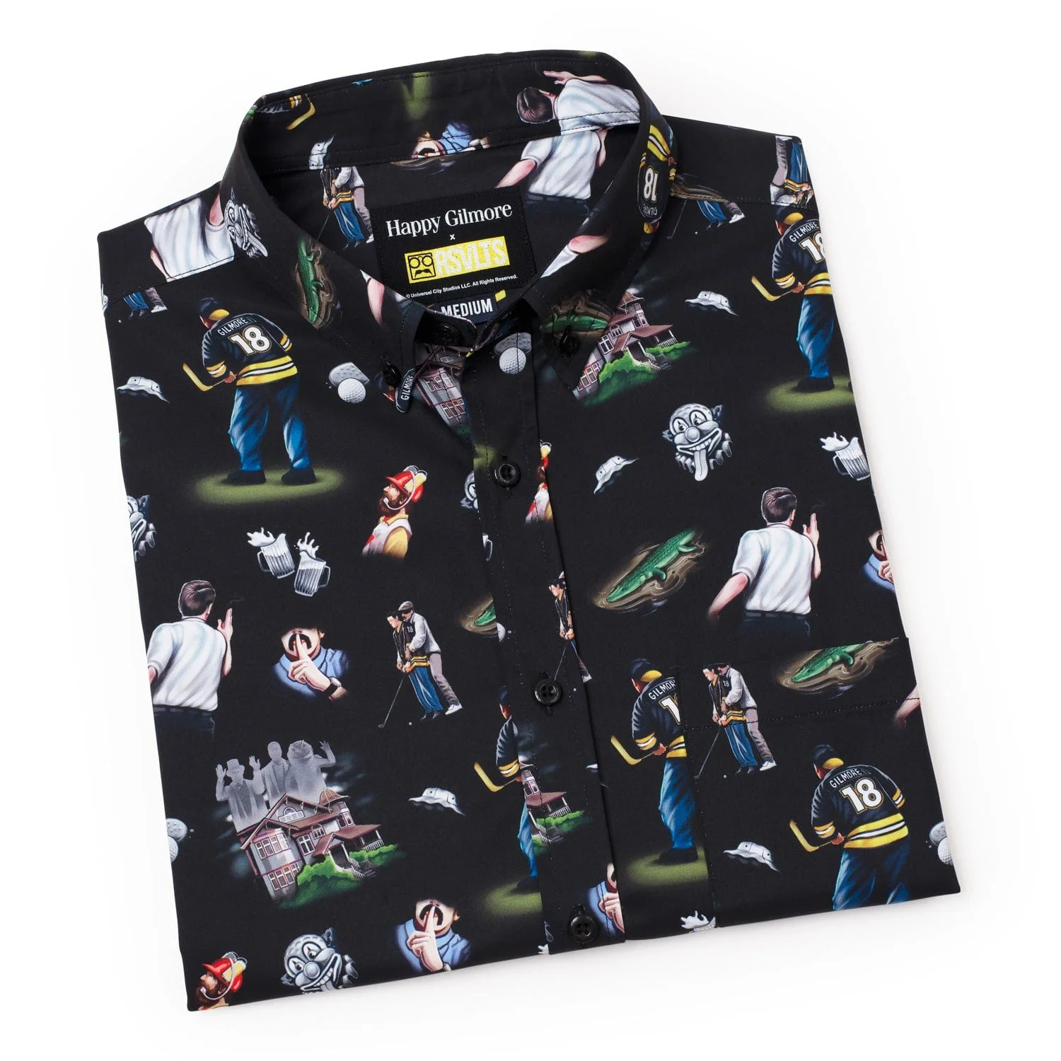 Happy Gilmore “It’s All in the Hips” – KUNUFLEX Short Sleeve Shirt - Image 8