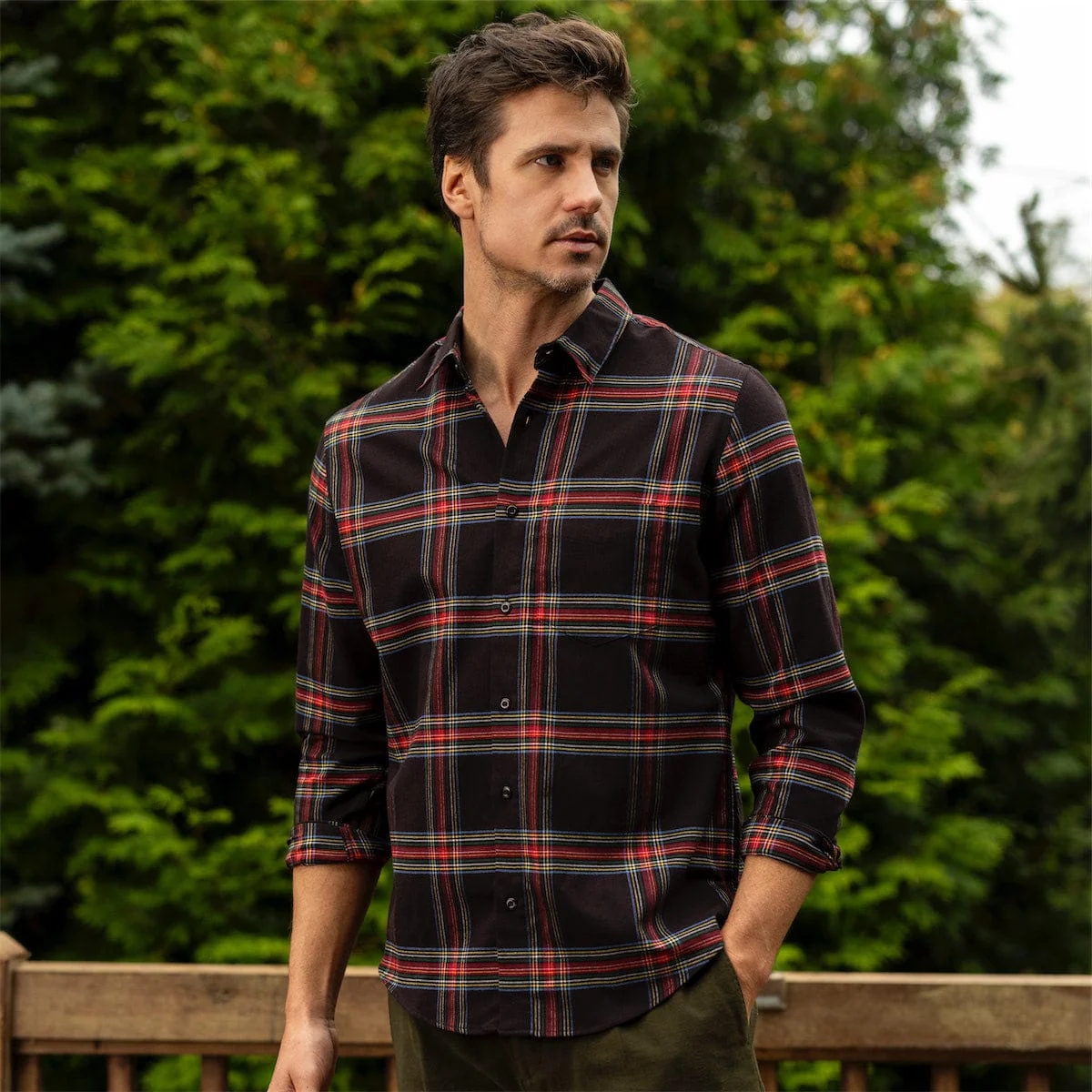Jackie Flan – BorlandFlex™ Long Sleeve Flannel - Image 3