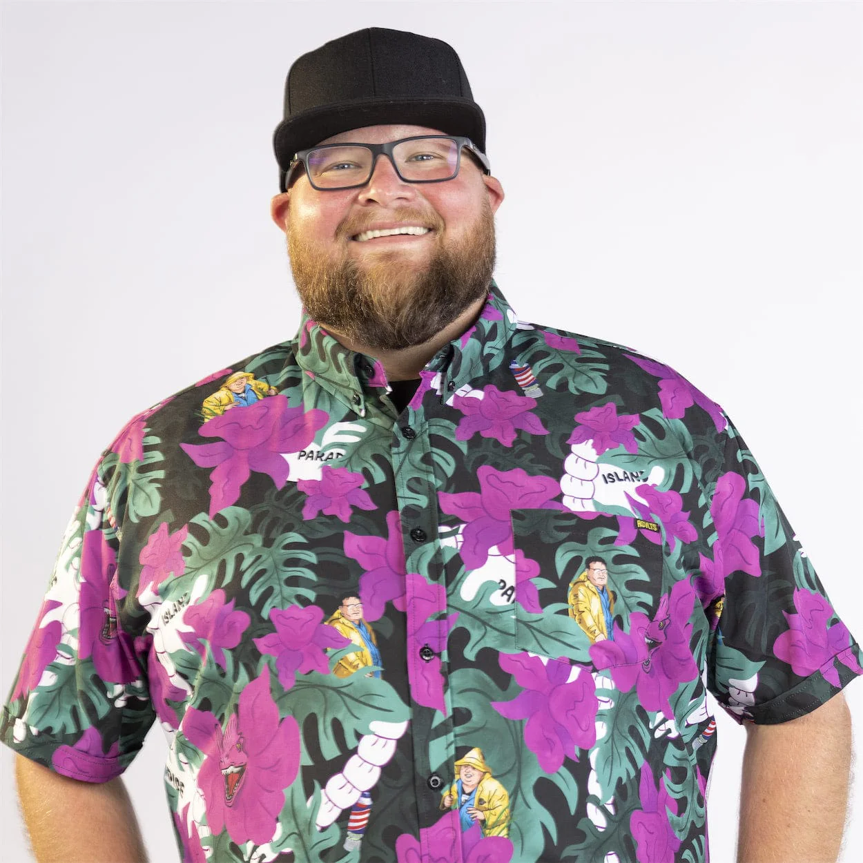 Jurassic Park "Nobody Cares" – KUNUFLEX Short Sleeve Shirt - Image 15