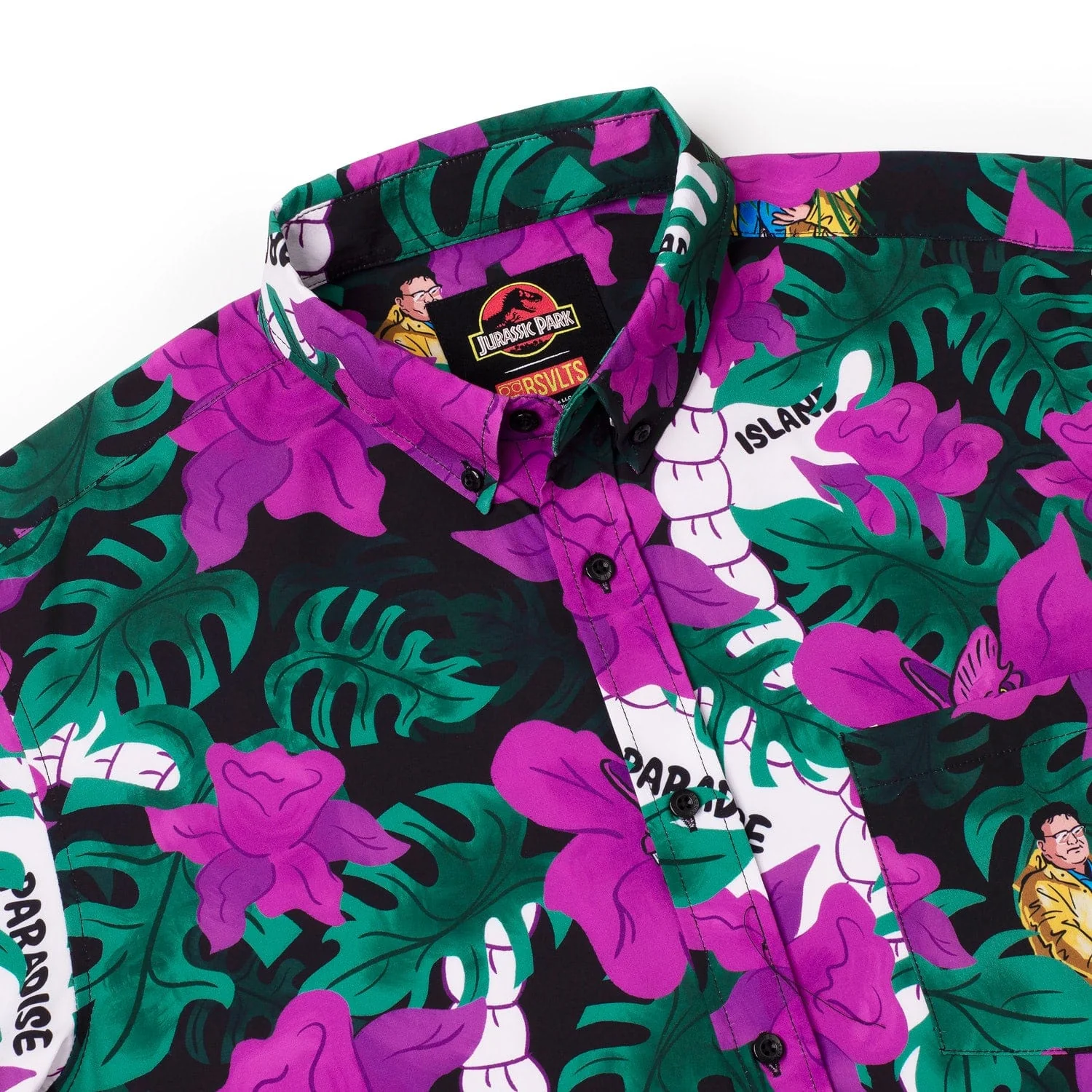 Jurassic Park "Nobody Cares" – KUNUFLEX Short Sleeve Shirt - Image 9