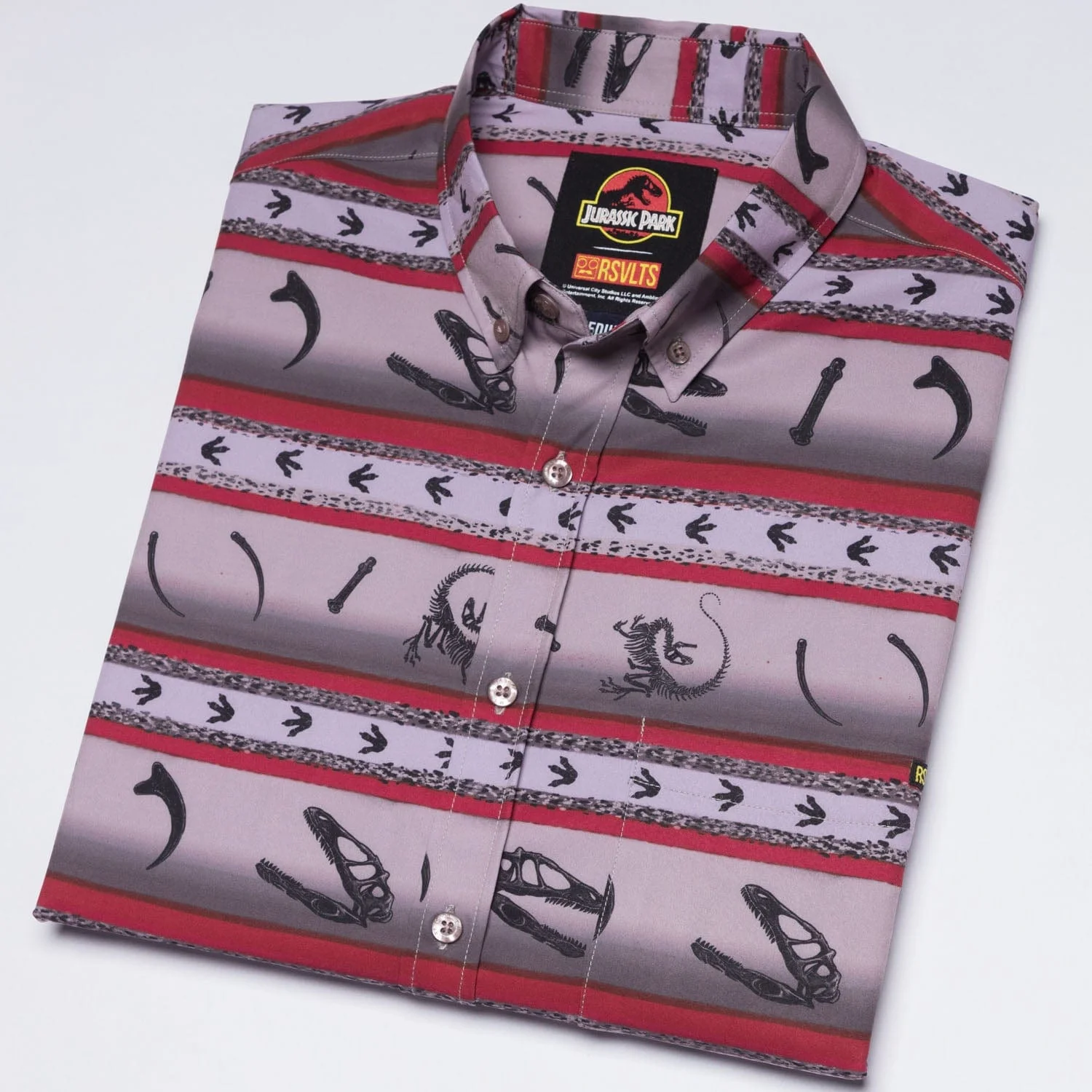 Jurassic Park "Six-Foot Turkey" – KUNUFLEX Short Sleeve Shirt - Image 10