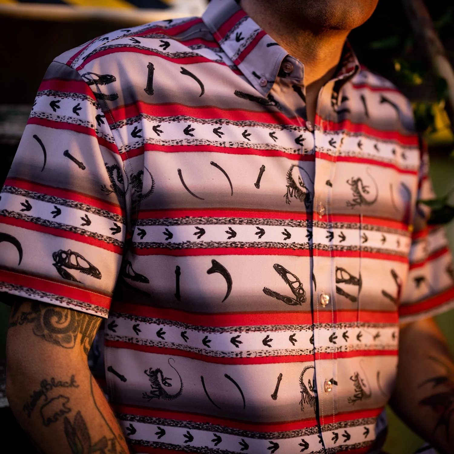 Jurassic Park "Six-Foot Turkey" – KUNUFLEX Short Sleeve Shirt - Image 4