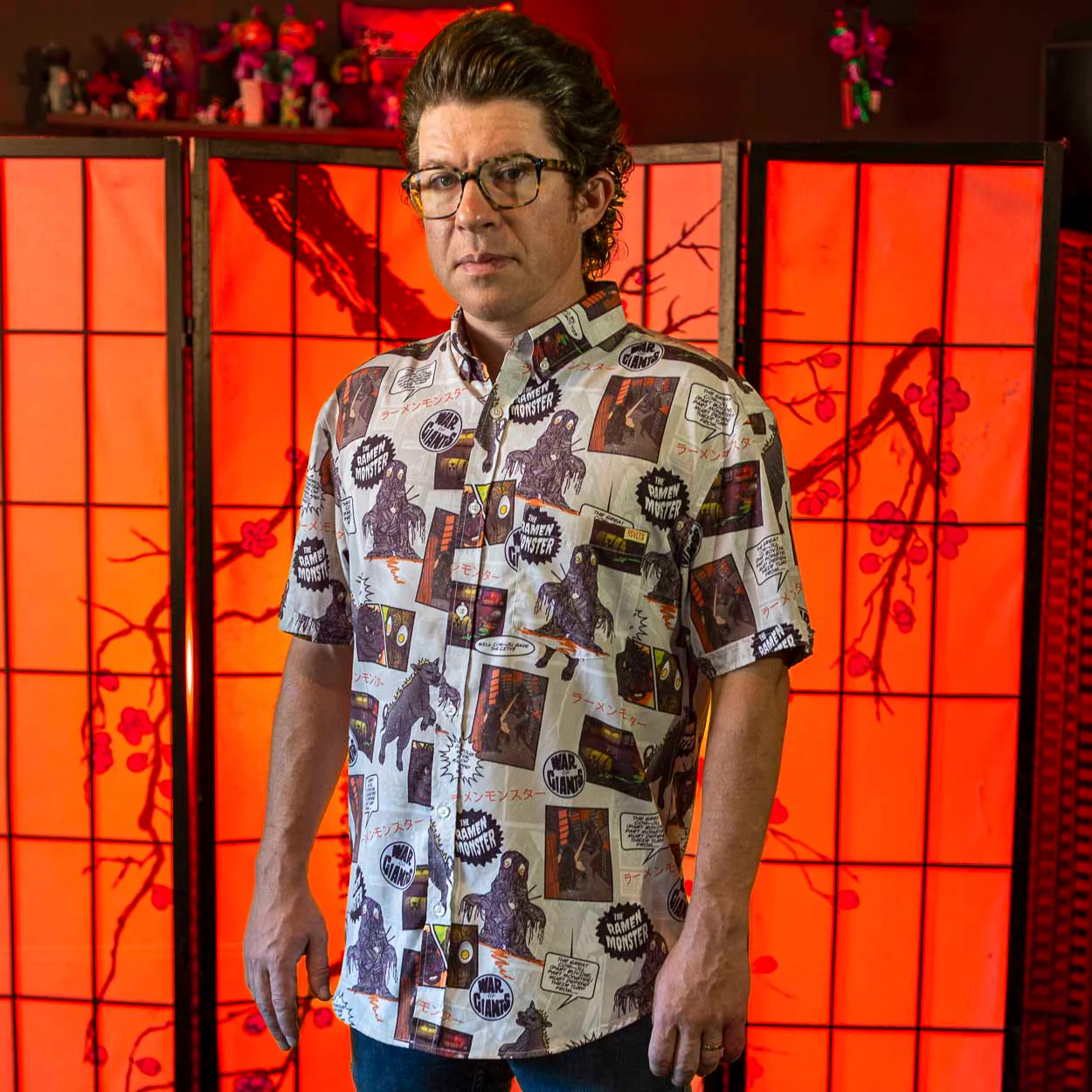 Justin Warner "Atomic Ramen" – KUNUFLEX Short Sleeve Shirt - Image 6