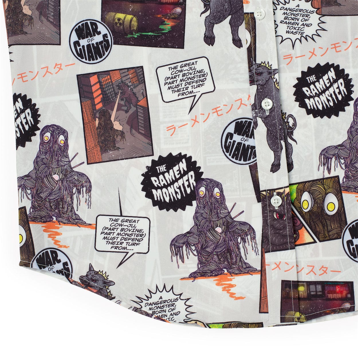 Justin Warner "Atomic Ramen" – KUNUFLEX Short Sleeve Shirt - Image 8