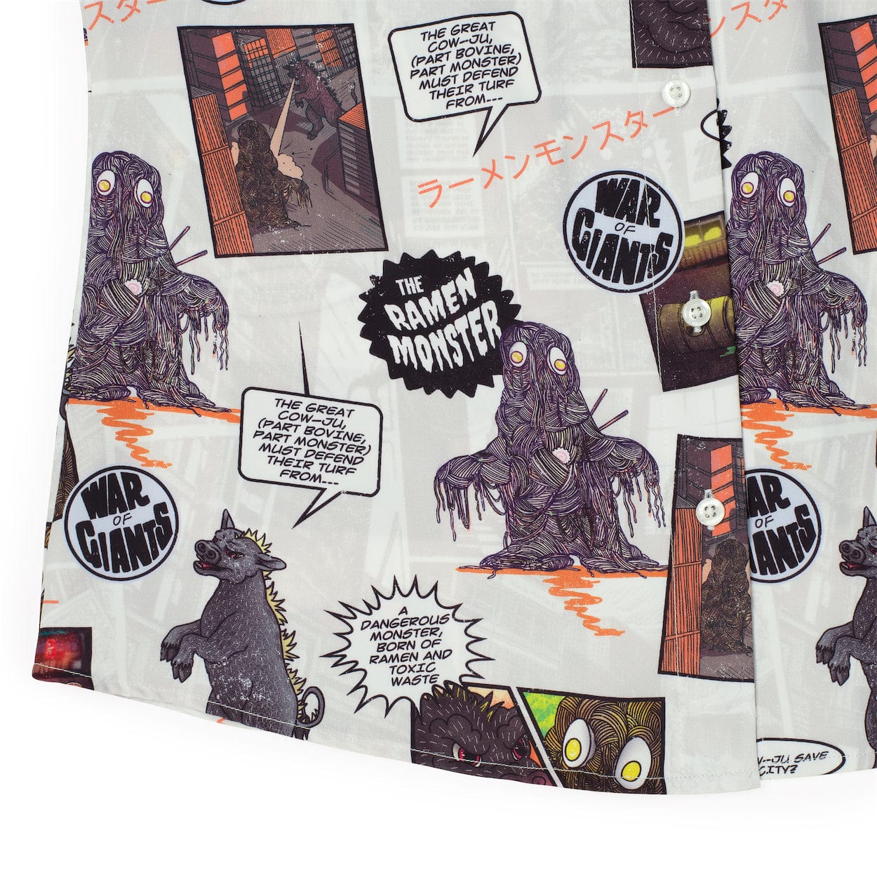 Justin Warner "Atomic Ramen" – Women's KUNUFLEX Short Sleeve Shirt - Image 4