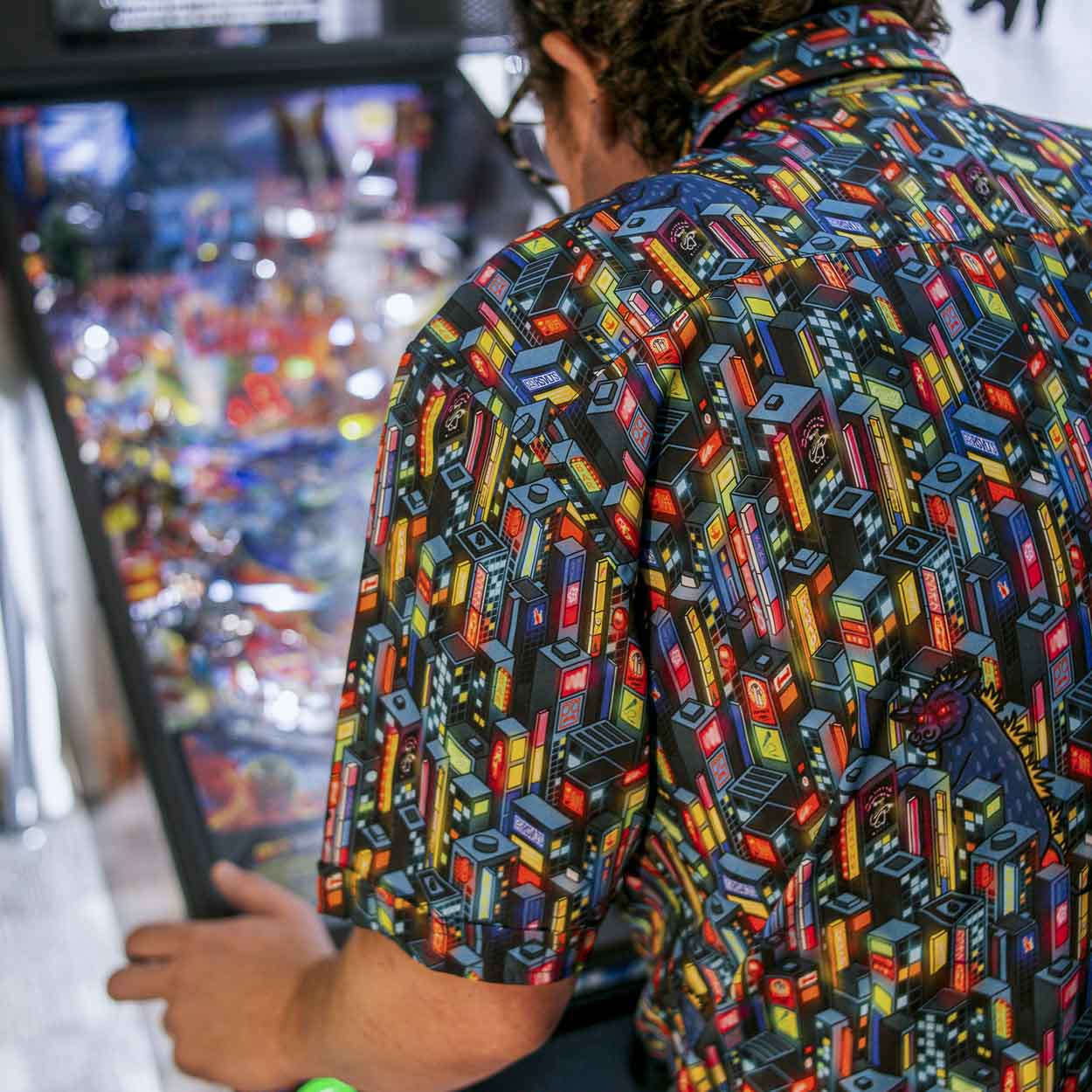 Justin Warner "Cow-crete Jungle" – KUNUFLEX Short Sleeve Shirt - Image 3